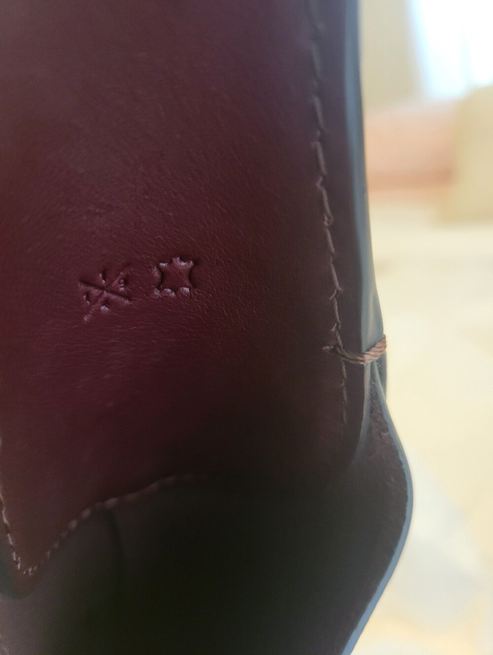 Coach Brooklyn 34 in Merlot - Picture 10 of 16